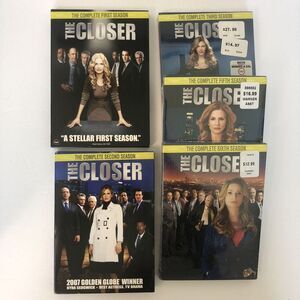 The Closer TV Series On DVD Seasons 1 2‎ (3 5 6 Sealed) NO SEASON 4